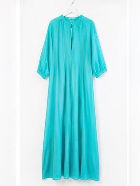 Matta Badra Turquoise Maxi Dress
